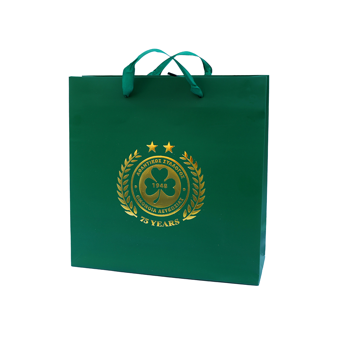OMONOIA Gift Bag (75YRS) GREEN - Omonoia Official Shop