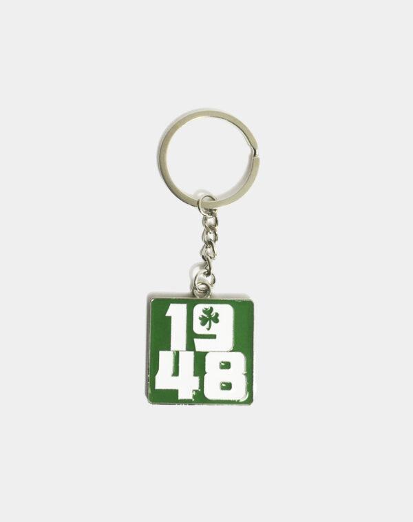 METAL KEYRING 1948 SQUARE