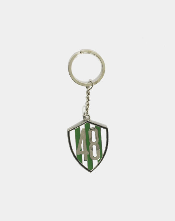 METAL KEYRING SHIELD