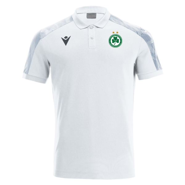 Rock Polo Shirt White Silver - Kids