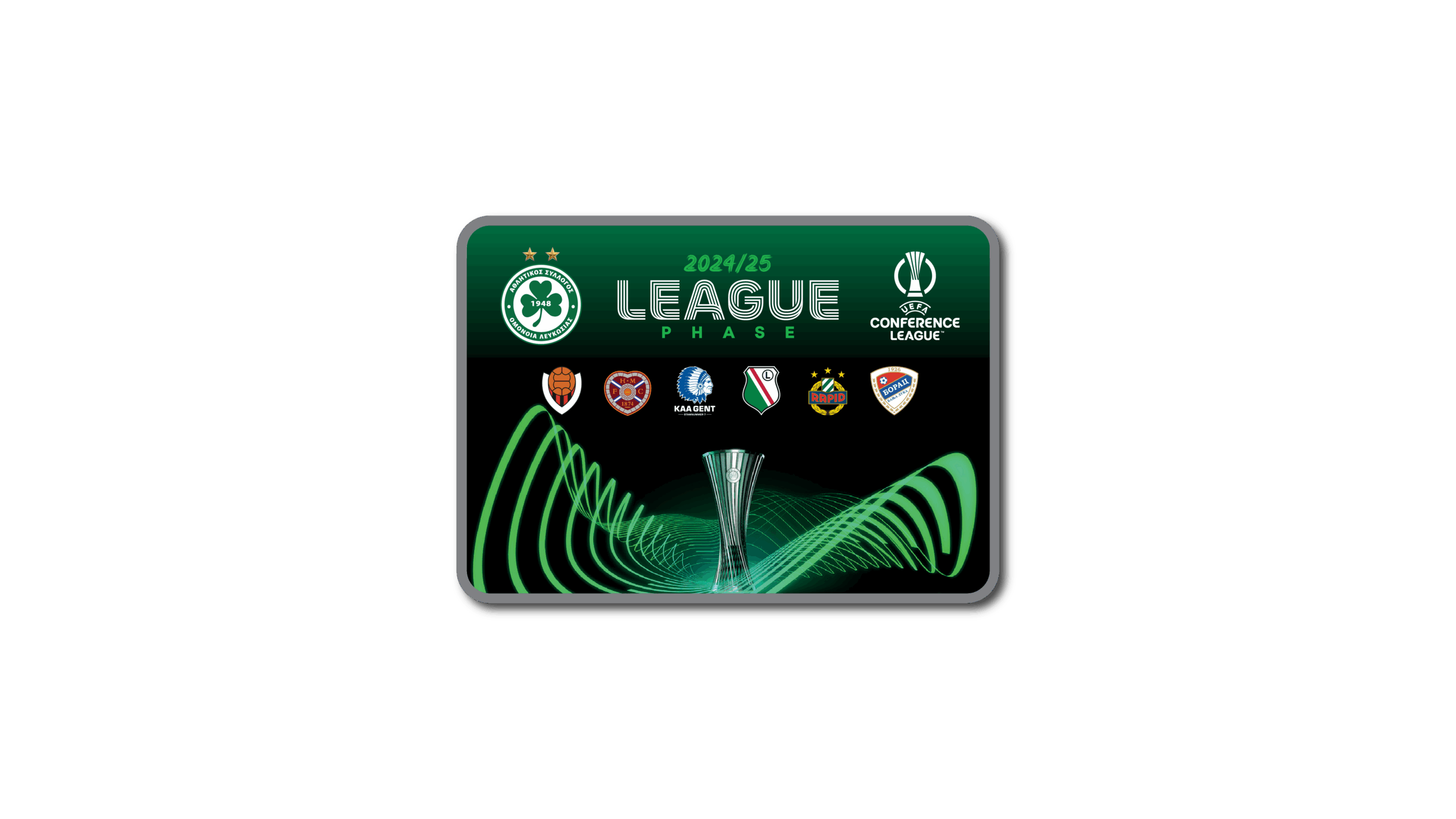 Official UECL League Phase collectible magnet
