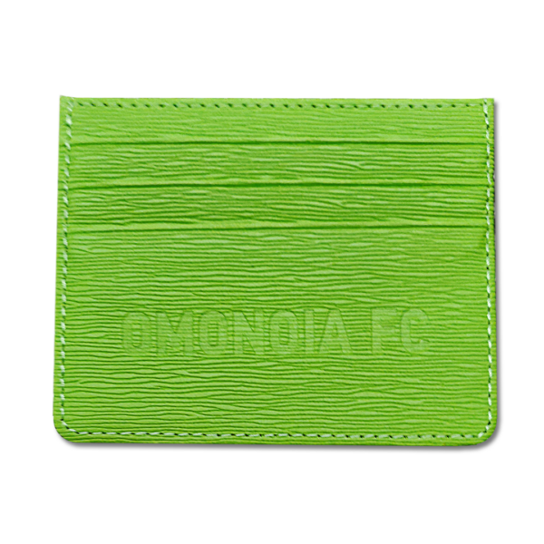 Leather Card Holder Green - Image 2