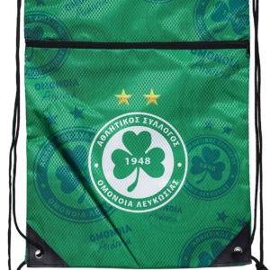 Zipper Drawstring Bag GRN