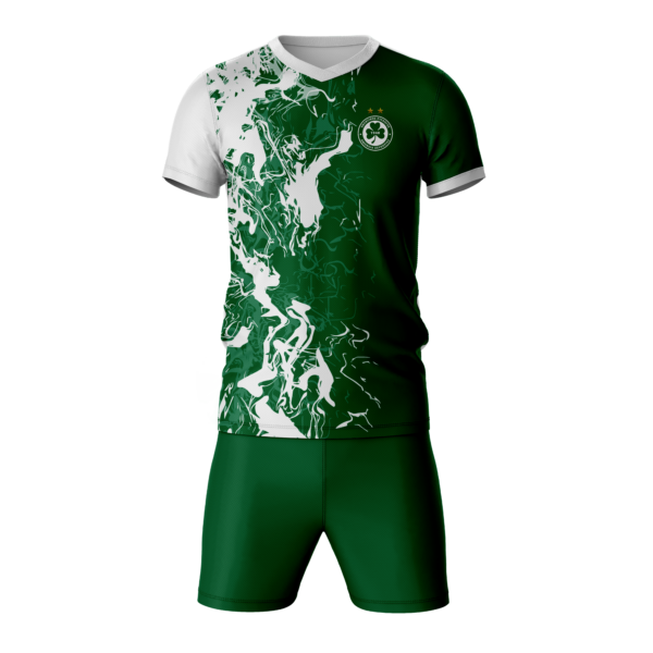 Kids Set GRN/WHT