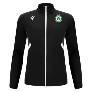 Raijin Full Zip Top Black White