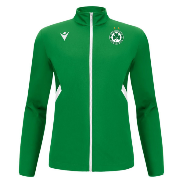 Raijin Full Zip Top Green White