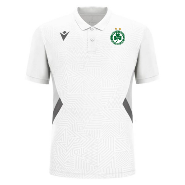 Rap Polo Shirt White Anthracite