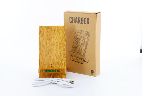 OMONOIA Mobile Stand / Charger (Brown)