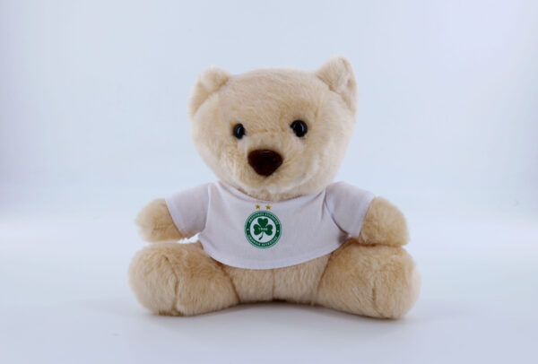 TEDDY Αρκουδάκι Καφέ / Άσπρο Ομόνοια