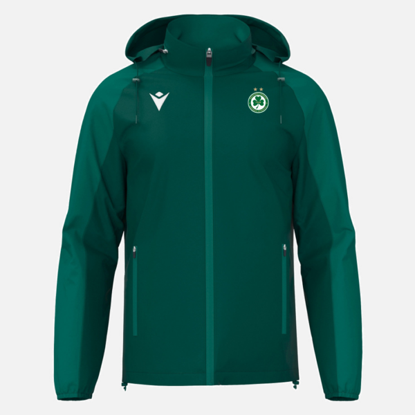 Elbrus Full Zip RainJacket BGRN - Adults