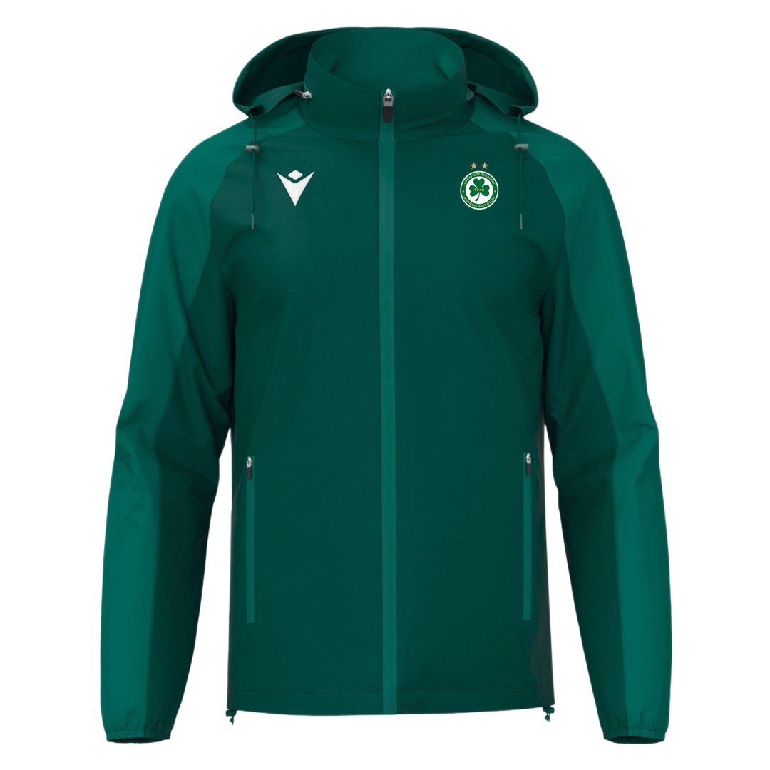 0 Elbrus Full Zip Rain Jacket BGRN