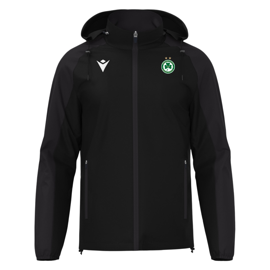 0 Elbrus Full Zip Rain Jacket BLK/NS