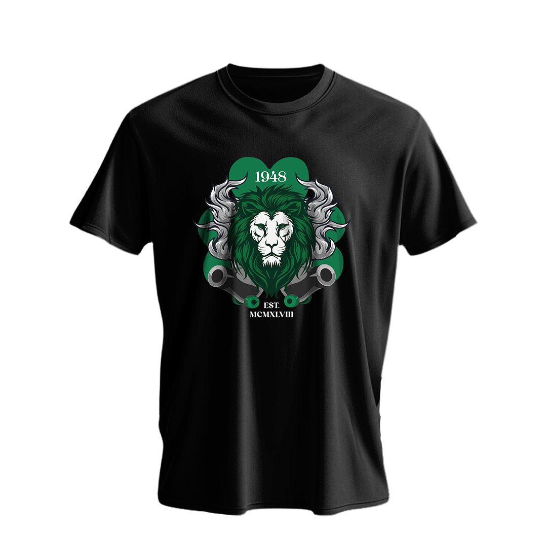 T-shirt Lion BLACK