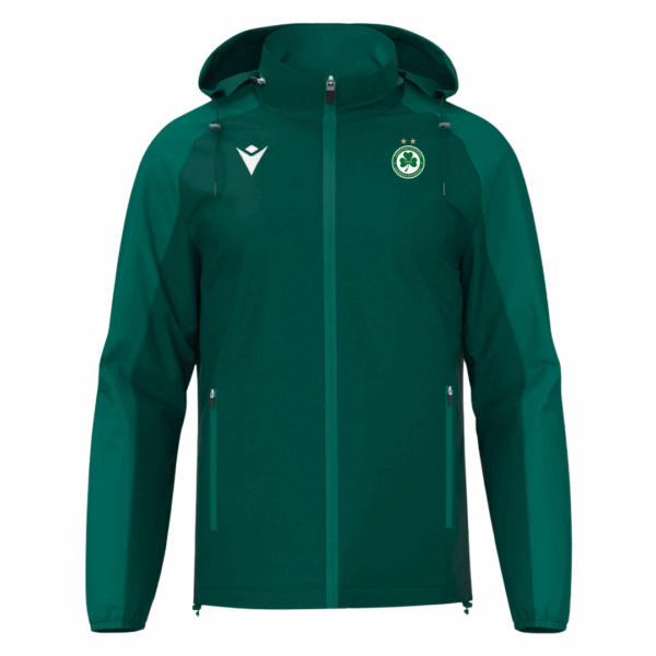 Elbrus Full Zip RainJacket BGRN - Adults