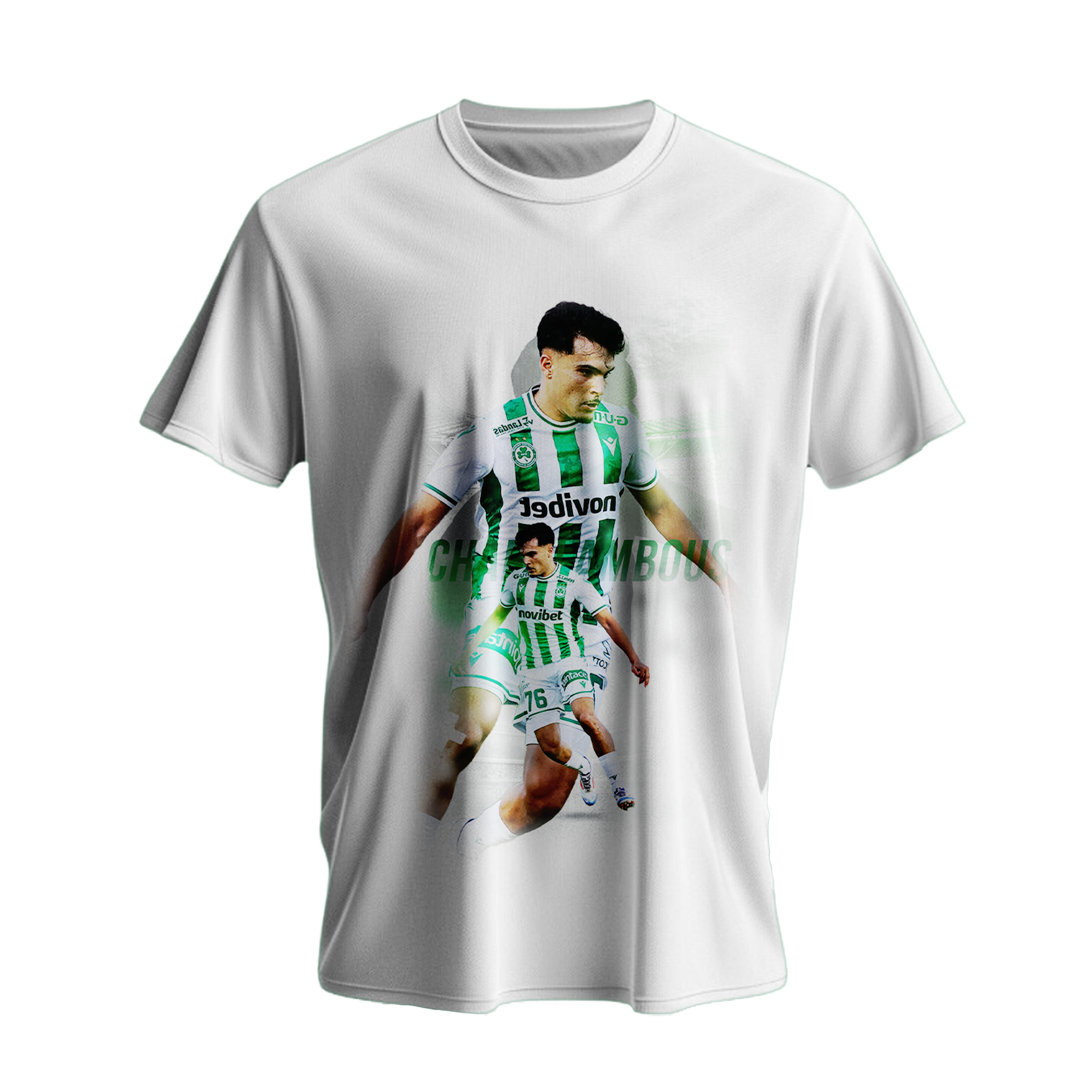 T-shirt CHARALAMPOUS white