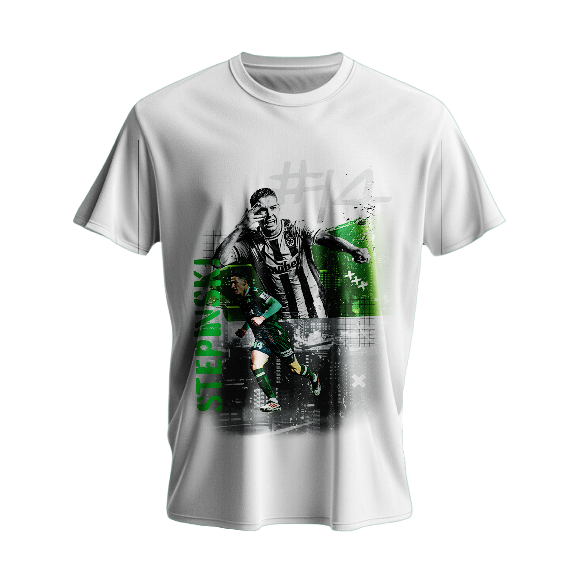 T-shirt STEPINSKI white