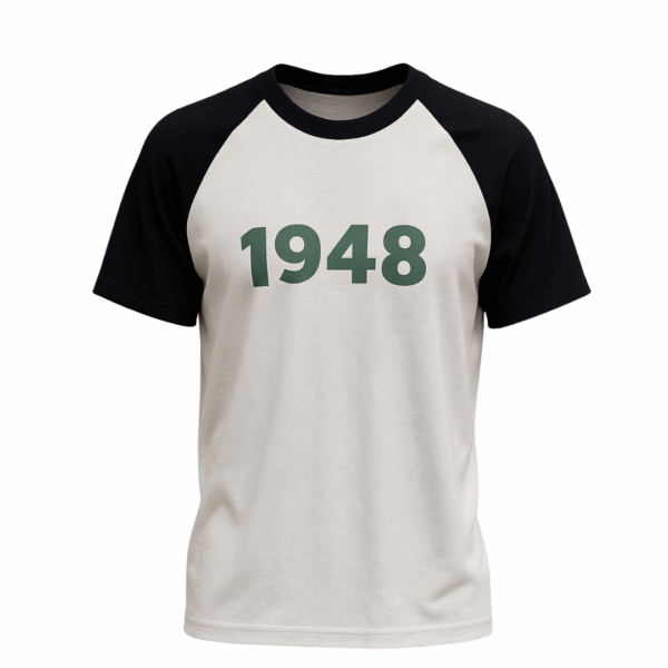 Regular Fit T-shirt 1948 WHT/BLK - Kids