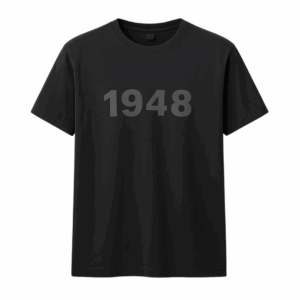 Oversized T-shirt 1948 BLK - Kids