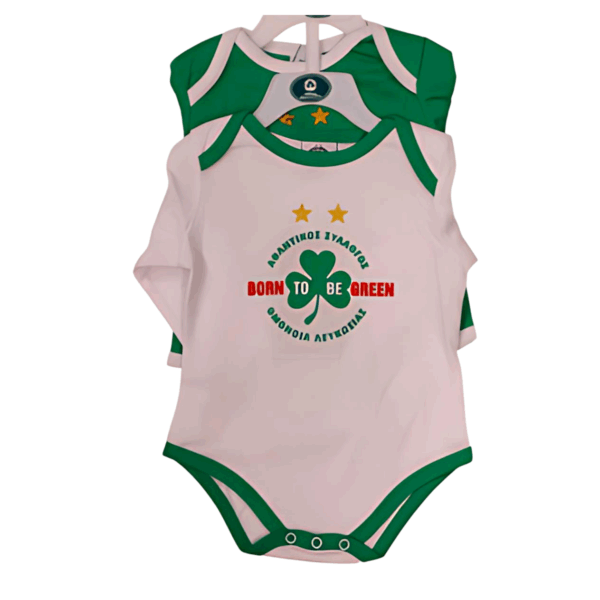 Baby uniform set "Born to be Green" - Cotton
