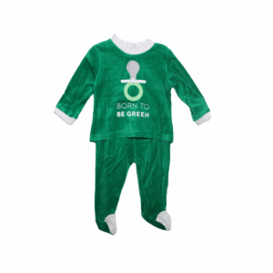 Baby 2pcs Outfit Pacifier GRN - Velvet