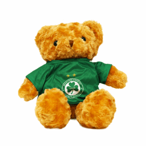 TEDDY Αρκουδάκι Καφέ ΟΜΟΝΟΙΑ 1948 πράσινο 45cm