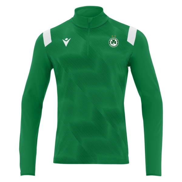 Purus Μπλούζα 1/4 zip Πράσινο
