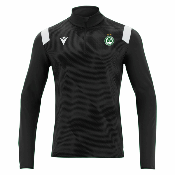 Purus Μπλούζα 1/4 zip Μαύρο