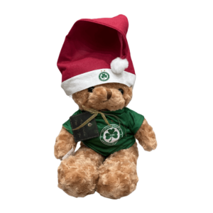 TEDDY Αρκουδάκι Καφέ ΟΜΟΝΟΙΑ 1948 πράσινο 45cm