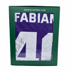 FABIANO - Συλλεκτική Υπογεγραμμένη Φανέλα Μωβ CYGNUS - MONO ONLINE