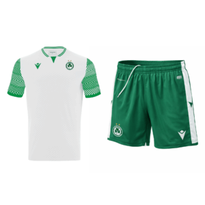 22/23 Friendly Games Shirt + Shorts WHT/GRN – ONLY ONLINE