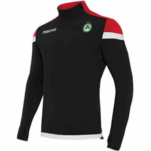 Tigris 1/4 Zip Top OMONOIA Μαύρο/Κόκκινο