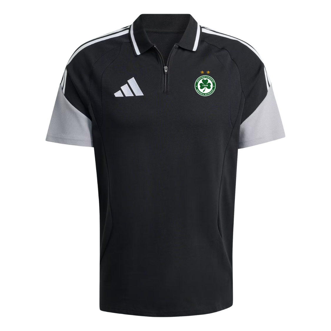 Polo T-shirt OMONOIA BLK/WHT - KB0160