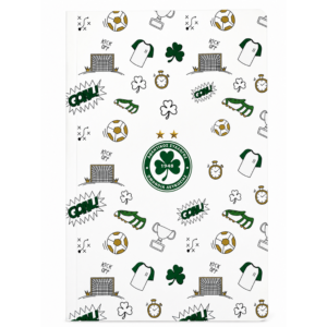 OMONOIA Football Icons Notebook