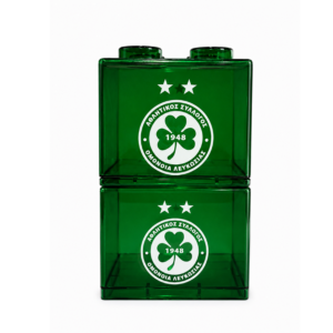 Money Box OMONOIA Brick-Shaped GREEN