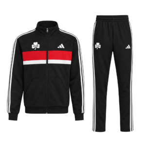 Παιδικό Σετ Φόρμα ΟΜΟΝΟΙΑΣ Μαύρο/Κόκκινο ADIDAS - JC7519