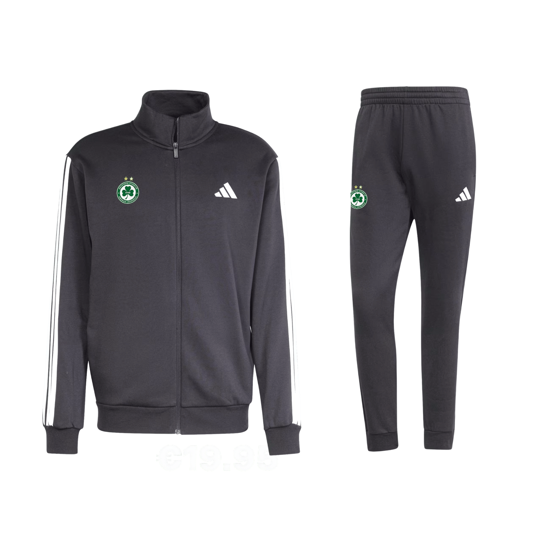 Σετ Φόρμα ΟΜΟΝΟΙΑΣ Μαύρο ADIDAS - JI8878